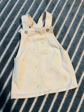 Old Navy baby khaki denim dress
